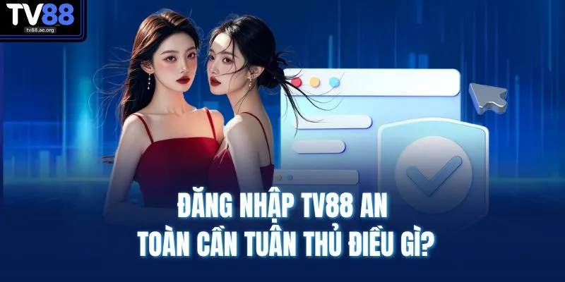 Đăng Nhập TV88 1 Đăng nhập TV88 an toàn cần tuân thủ điều gì?