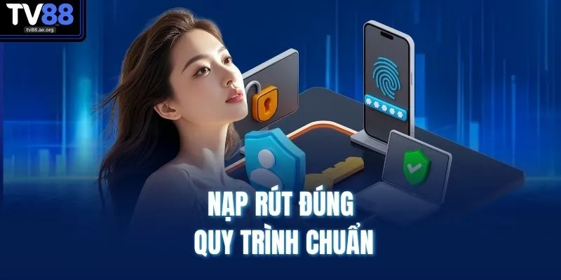 Nạp rút đúng quy trình chuẩn